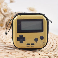 Men's Creative Coin Purse Retro Cartoon Key Bag Earphone Storage