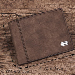 Anti Theft Wallet with Reversed Zip