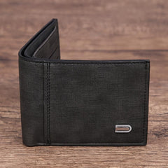 Anti Theft Wallet with Reversed Zip
