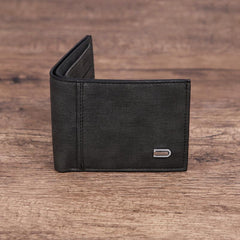 Anti Theft Wallet with Reversed Zip