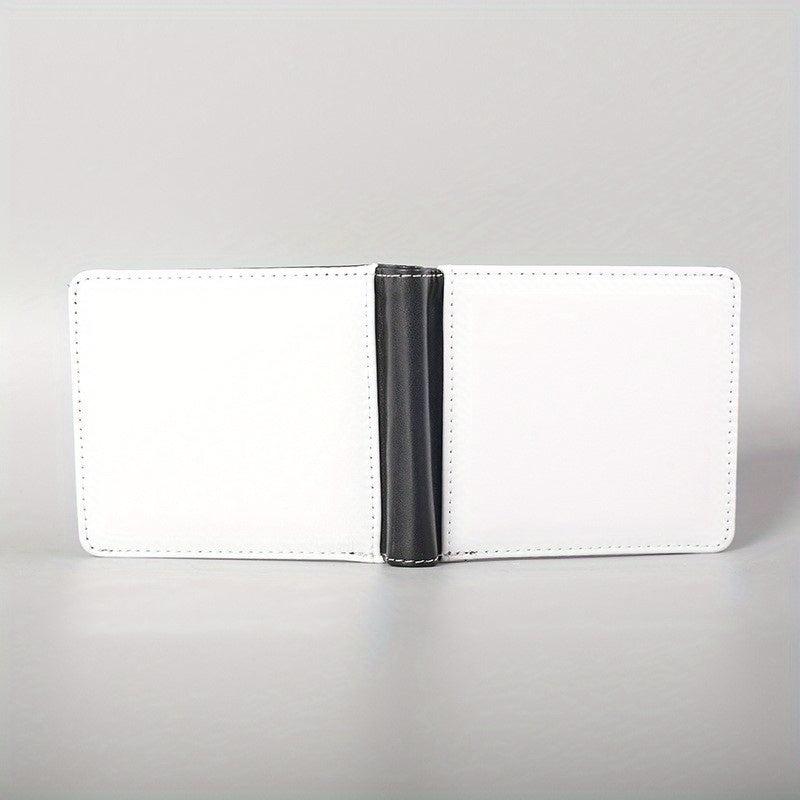 Sublimation Wallet Blank Heat Transfer DIY Bifold Wallet Men Student