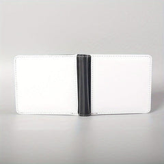 Sublimation Wallet Blank Heat Transfer DIY Bifold Wallet Men Student