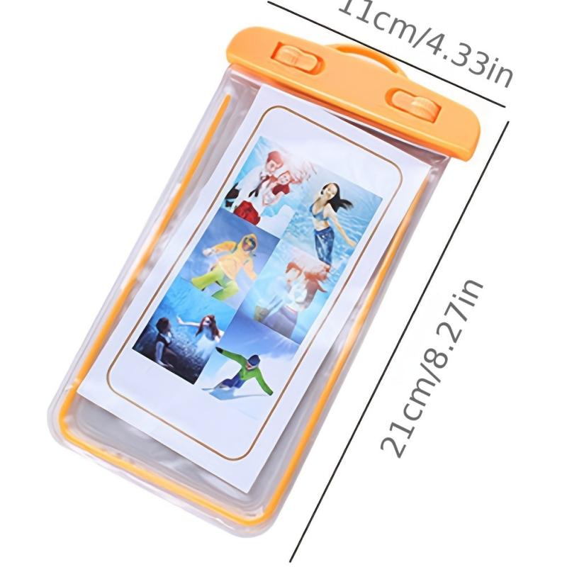 Glow Waterproof Phone Bag for Summer Surfing
