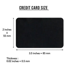 Engraved Wallet Card Note for Him - Anniversary Gift Idea - Metal Wallet Insert