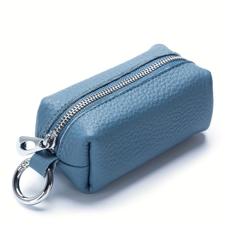 PU Leather Car Key Bag Large Capacity Coin Purse