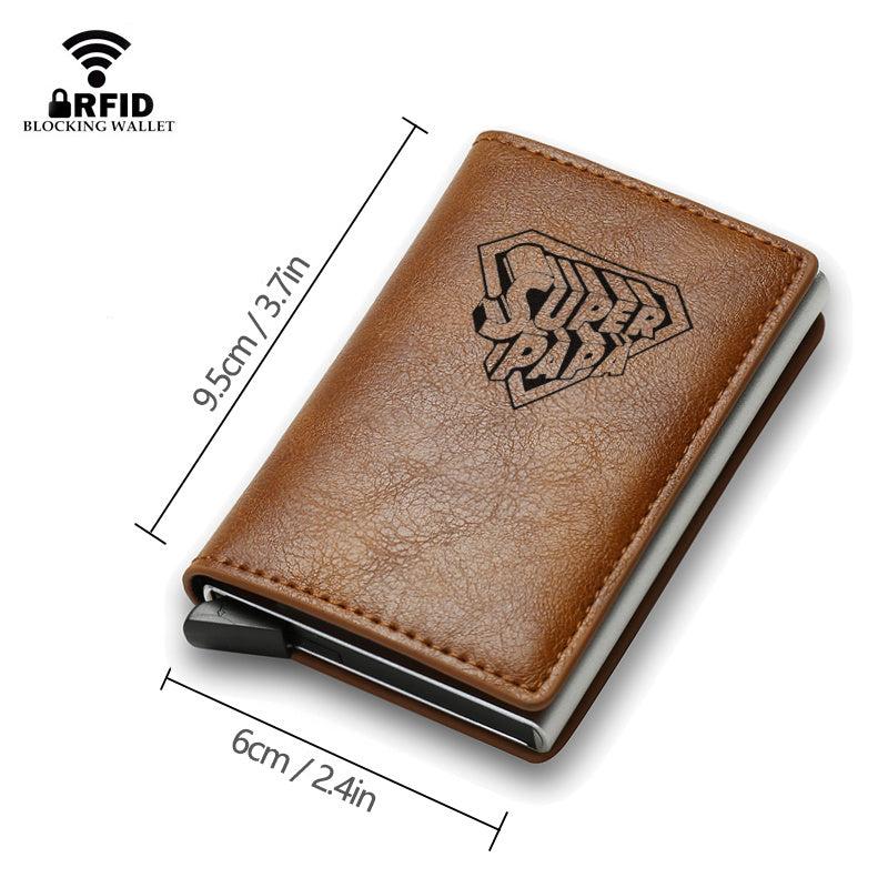 RFID Blocking Card Holder Automatic Pop up Money Clip Gift