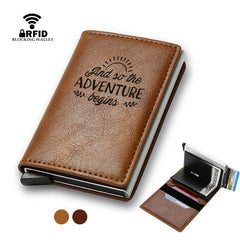 RFID Blocking Card Holder Auto Pop Credit Card Holder Money Clip