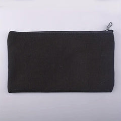 Portable Canvas Pencil Pen Marker Bag Cosmetic Bag