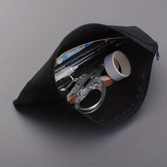 Portable Canvas Pencil Pen Marker Bag Cosmetic Bag