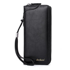 Men's Business Casual Card Slot Clutch Bag with Large Space
