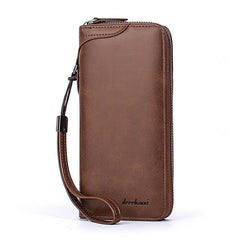 Men's Business Casual Card Slot Clutch Bag with Large Space