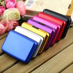 Aluminum Business ID Credit Card Holder Pocket Case Purse Wallet