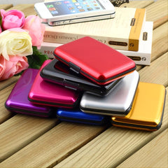 Aluminum Business ID Credit Card Holder Pocket Case Purse Wallet