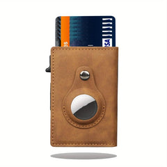 RFID Blocking AirTag Card Holder for Men