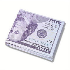 Men's PU Wallet Coin Pattern US Dollar Folding Paper Money Wallet