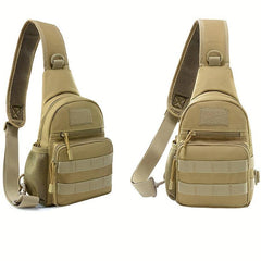 Tactical Chest Bag Crossbody Sling Bag for Outdoor Camping