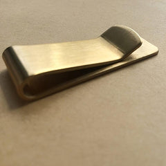 Stainless Steel Money Cash Coin Clip ID Card Holder