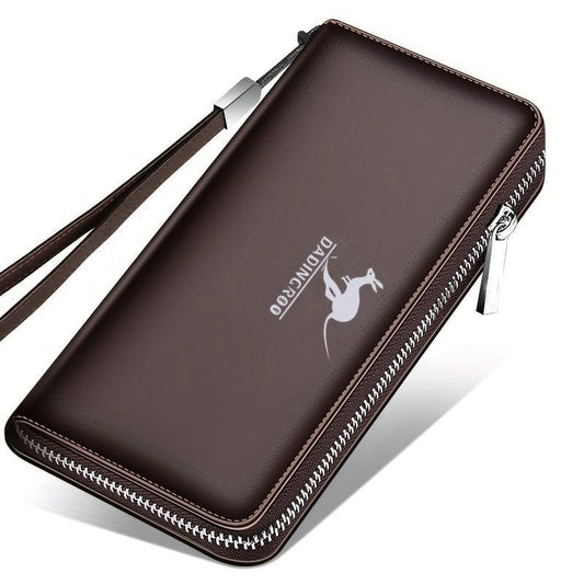Men's Long Zipper Handbag Wallet