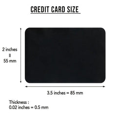 Engraved Wallet Insert For Loved Ones - Personalized Gift