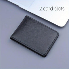 Men's Thin Leather Credit Card Holder