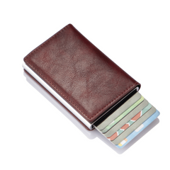 RFID Blocking Card Holder Pop-up Credit Card Holder Money Clip
