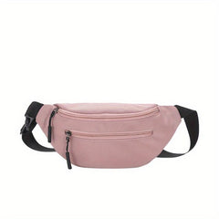 Women's Nylon Waist Bag Outdoor Sports Crossbody Chest Purse