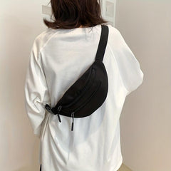 Women's Nylon Waist Bag Outdoor Sports Crossbody Chest Purse