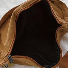 Large Capacity Lightweight Chest Bag Canvas Outdoor Waist Bag