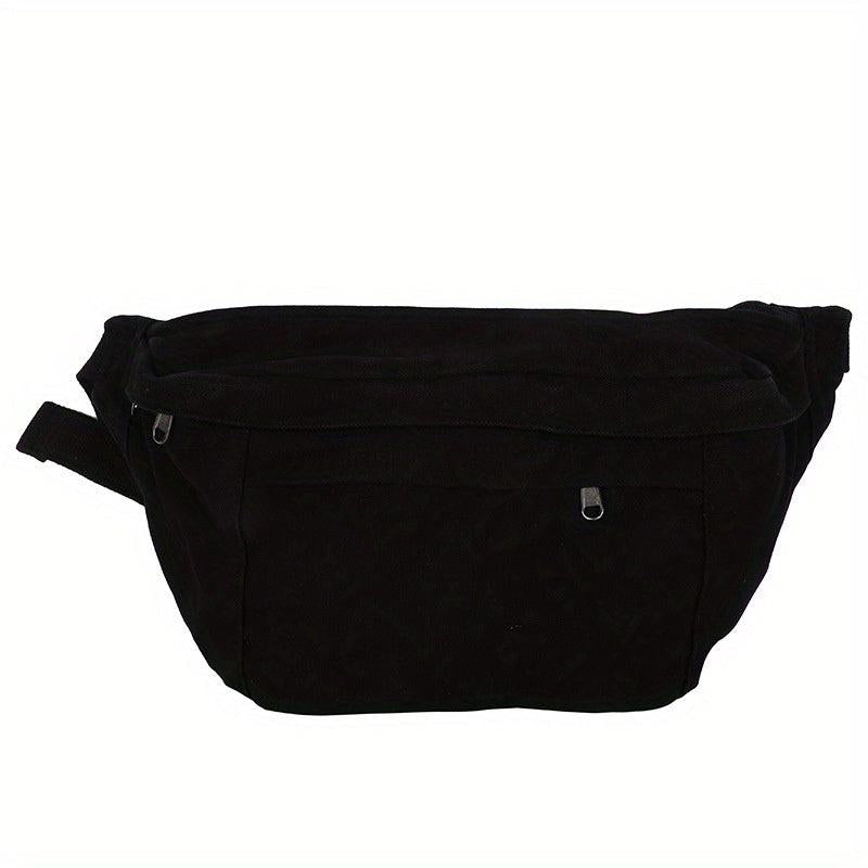 Large Capacity Lightweight Chest Bag Canvas Outdoor Waist Bag