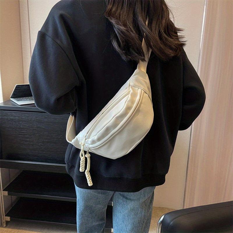 Street Wear Fanny Pack Nylon Crossbody Bag Casual Waist Bag