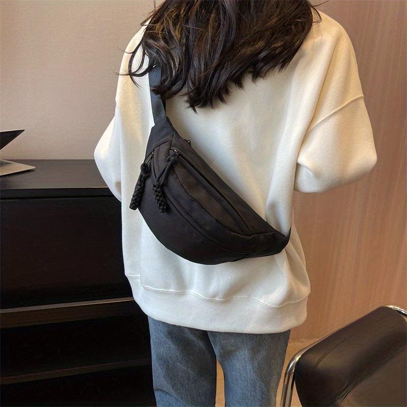 Street Wear Fanny Pack Nylon Crossbody Bag Casual Waist Bag