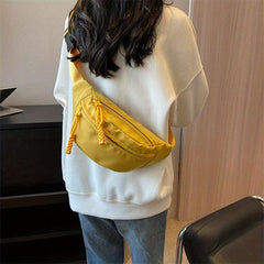 Street Wear Fanny Pack Nylon Crossbody Bag Casual Waist Bag