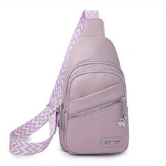 Geometric Strap Sling Purse Crossbody Bag