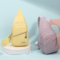 Geometric Strap Sling Purse Crossbody Bag