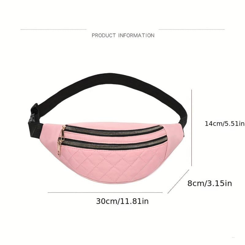 Outdoor Multifunction Waist Bag Sports Crossbody Bag Women's Chest Pack