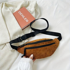 Stylish Zipper Chest Bag for Sports