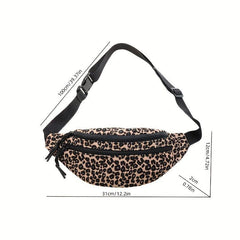 Stylish Zipper Chest Bag for Sports