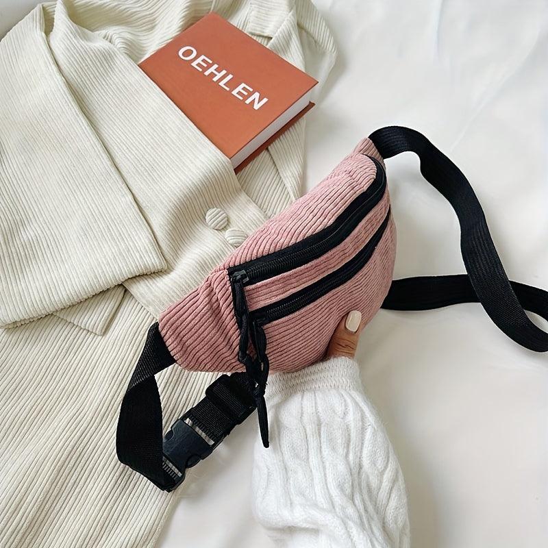 Stylish Zipper Chest Bag for Sports