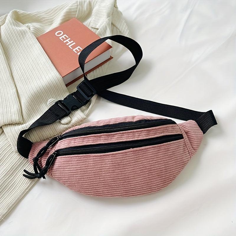 Stylish Zipper Chest Bag for Sports