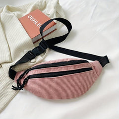 Stylish Zipper Chest Bag for Sports