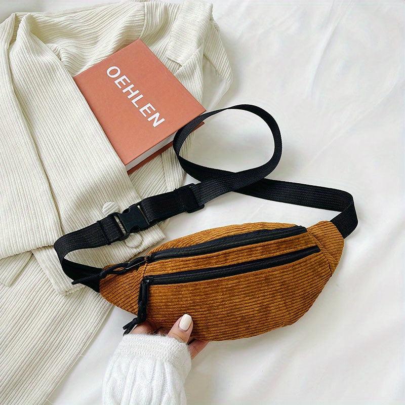 Stylish Zipper Chest Bag for Sports