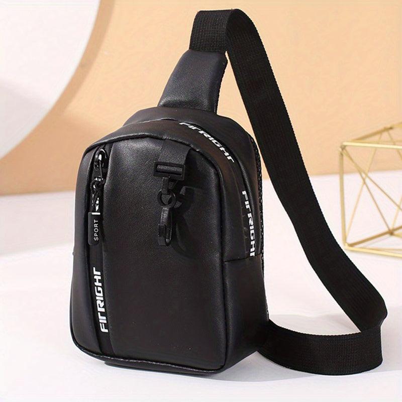 Mini Letters Sling Bag Lightweight Crossbody Bag Outdoor Sports Chest Purse