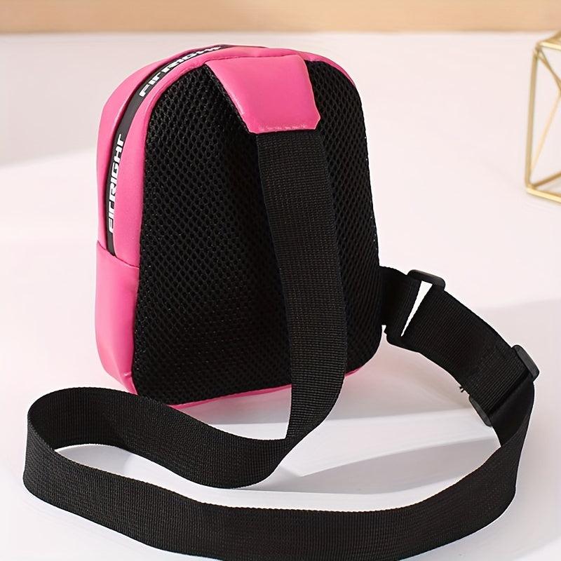 Mini Letters Sling Bag Lightweight Crossbody Bag Outdoor Sports Chest Purse