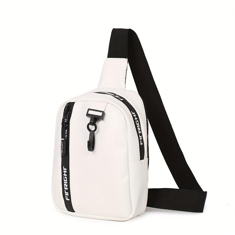 Mini Letters Sling Bag Lightweight Crossbody Bag Outdoor Sports Chest Purse