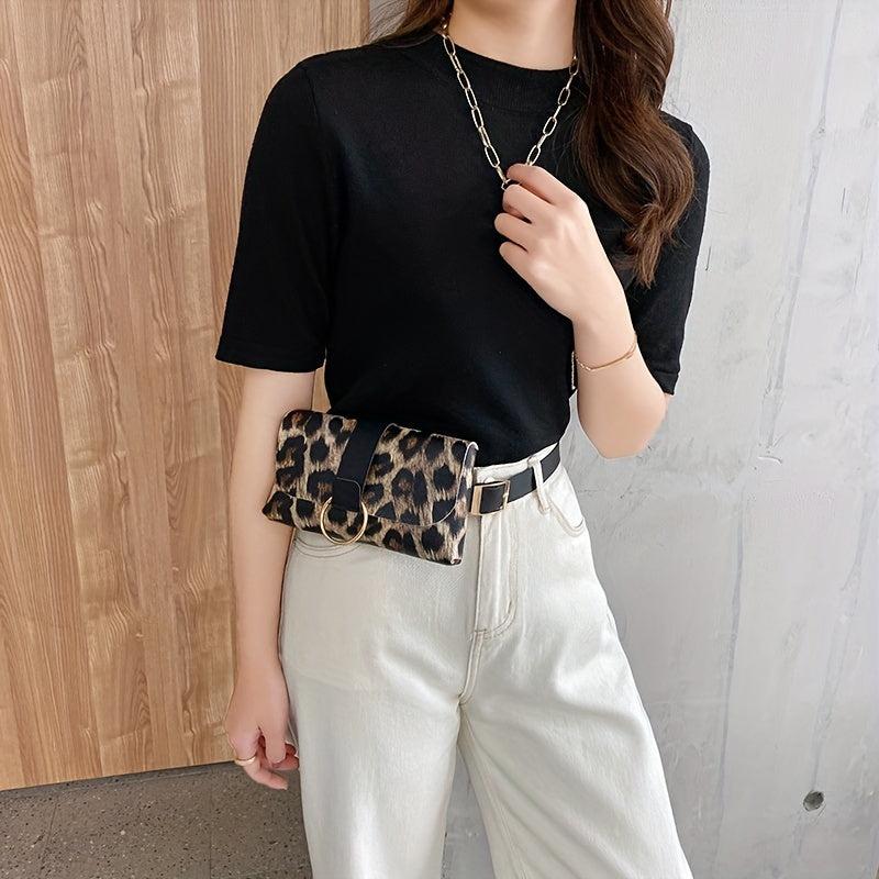 Stylish Square Waist Bag for Outdoor Versatile Storage