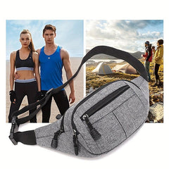 Canvas Sling Bag Women's Casual Chest Purse Travel Sports