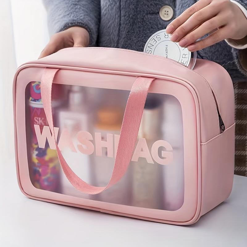 Transparent Large Capacity Toiletry Bag Travel Storage Bag