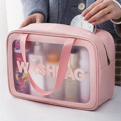 Transparent Large Capacity Toiletry Bag Travel Storage Bag