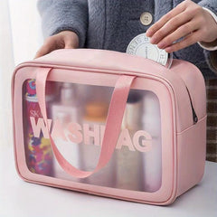 Transparent Large Capacity Toiletry Bag Travel Storage Bag