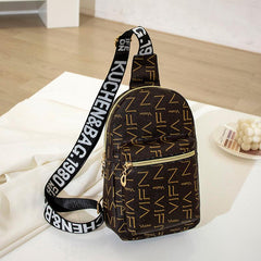 Letter Graphic Sling Bag Zip Women's Fanny Pack